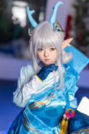 148cm/4ft10 C-cup Silicone Head Sex Doll – Ailin