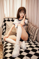 148cm/4ft10 C-cup Silicone Head Sex Doll – Annie