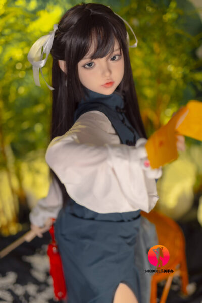 148cm/4ft10 C-cup Silicone Head Sex Doll – Duoduo