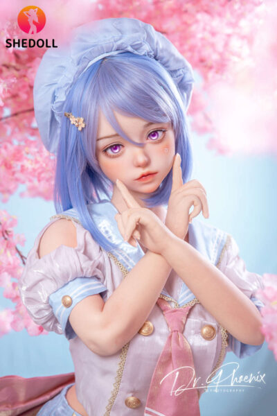 148cm/4ft10 C-cup Silicone Head Sex Doll – Duoduo