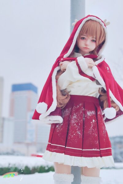 148cm/4ft10 C-cup Silicone Head Sex Doll – Erin