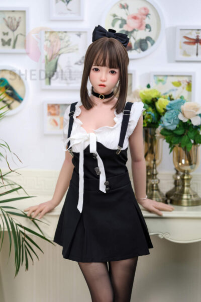 148cm/4ft10 C-cup Silicone Head Sex Doll – Luo Xiaoyi