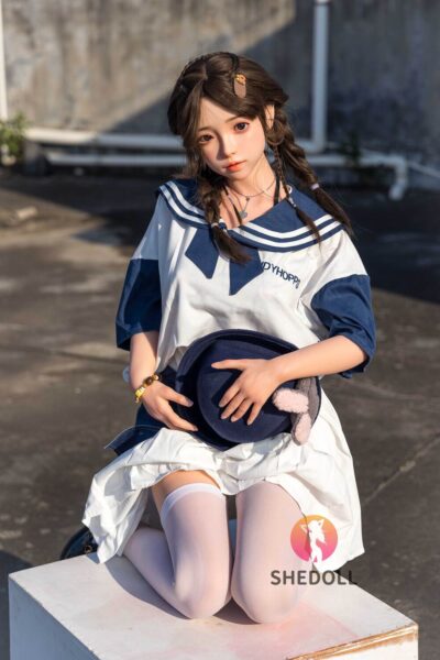 148cm/4ft10 C-cup Silicone Head Sex Doll – Luoyi