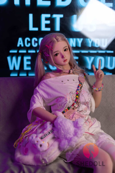 148cm/4ft10 C-cup Silicone Head Sex Doll – Xixi