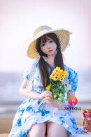 150cm/4ft11 B-cup Silicone Head Sex Doll – Beizhi