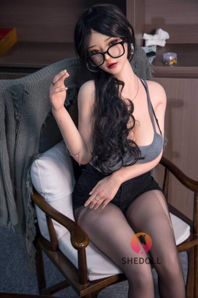 163cm/5ft4 H-cup Silicone Head Sex Doll – Huayin