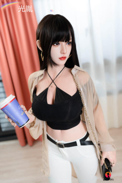 168cm/5ft6 D-cup Silicone Head Sex Doll – Su Yuening
