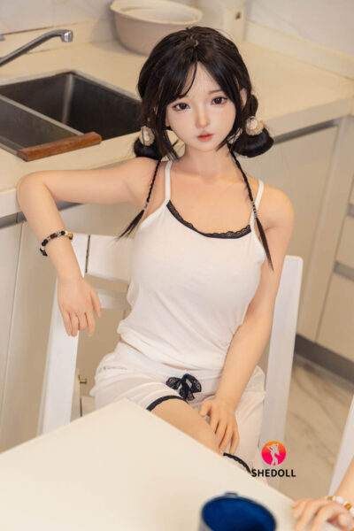 148cm/4ft10 C-cup Silicone Head Sex Doll – Nancy