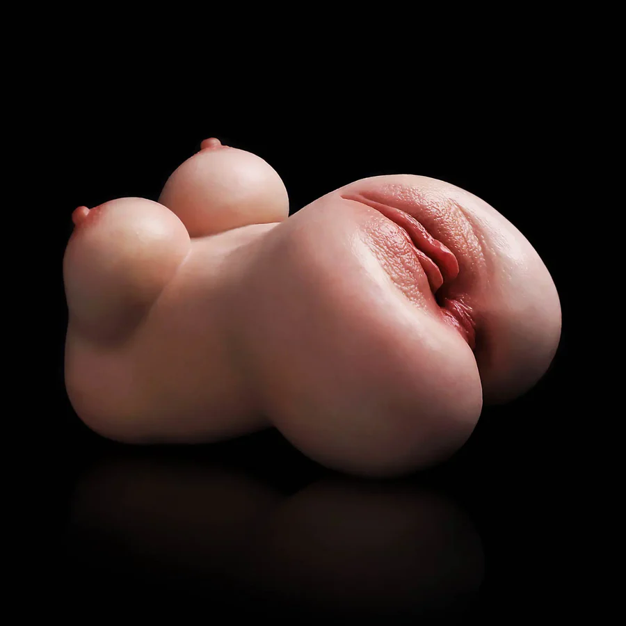 7-31/64" 3lb Realistic Silicone Pocket Pussy - Image 7