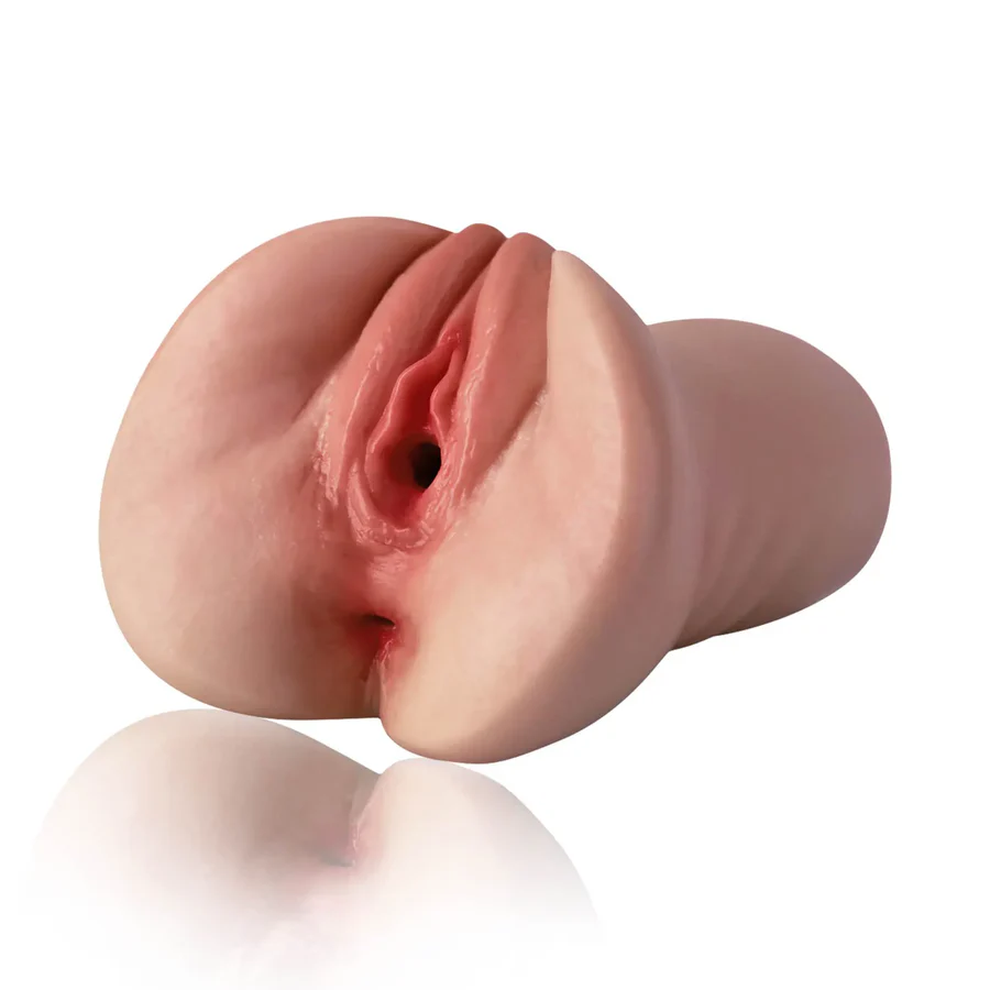 6-57/64" 1lb Soft Portable Dual-Channel Pocket Pussy - Image 7