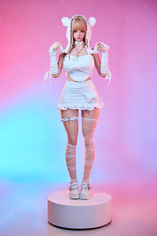 Kanade Kanon 4.96ft Bezlya Doll Silicone Purple Eye - Image 13