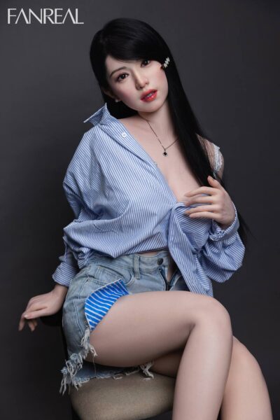 155cm/5ft1 F-cup Silicone Sex Doll – Kimmy (Real Skin Texture Version)