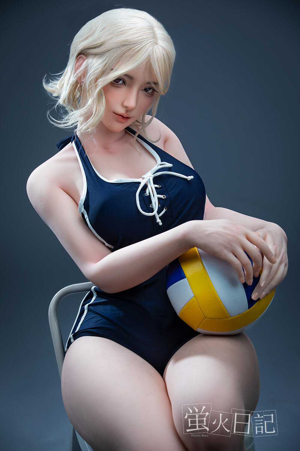 159cm/5ft3 D-cup Silicone Head S-TPE Body Sex Doll – Linglong - Image 11