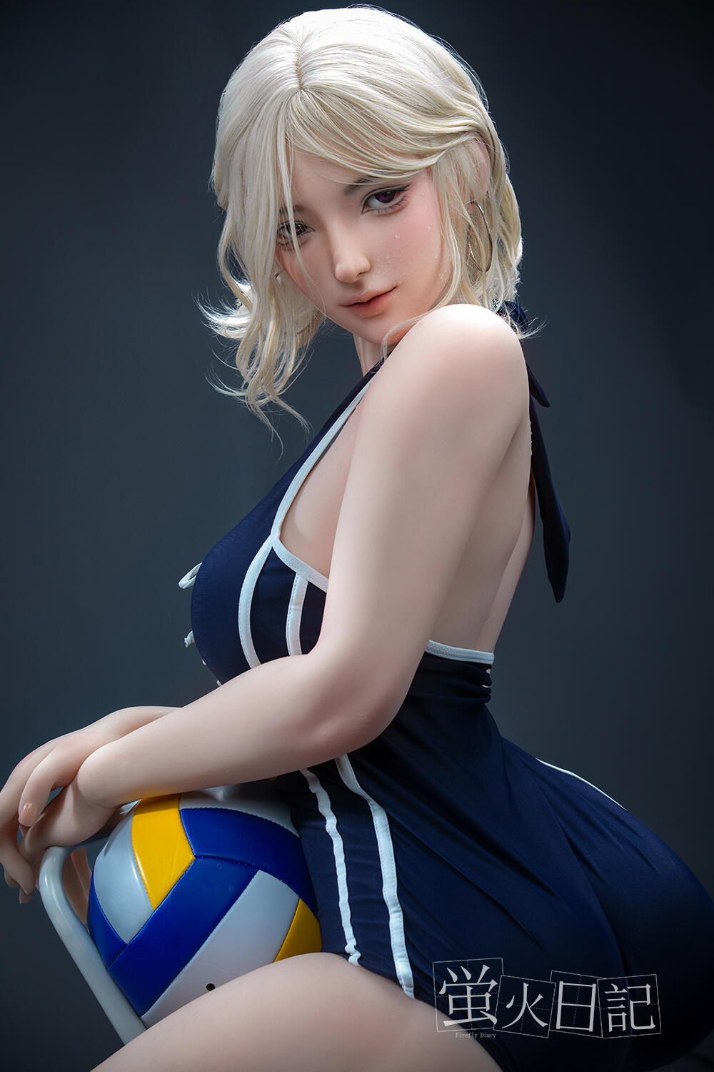 159cm/5ft3 D-cup Silicone Head S-TPE Body Sex Doll – Linglong - Image 7