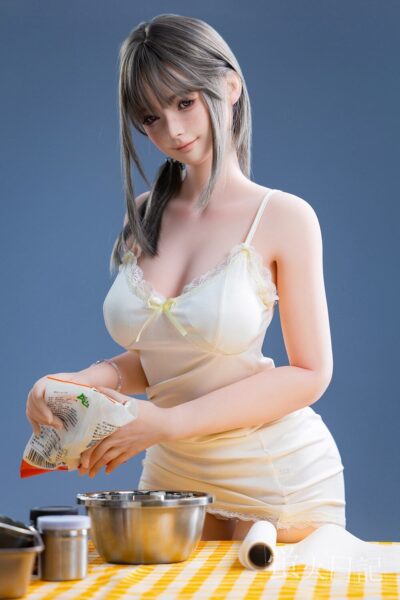 159cm/5ft3 D-cup Silicone Head S-TPE Body Sex Doll – Qiandao