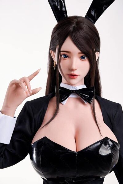 Meguri 5.15ft Bezlya Doll Silicone Blue Eye (Bunny Girl)