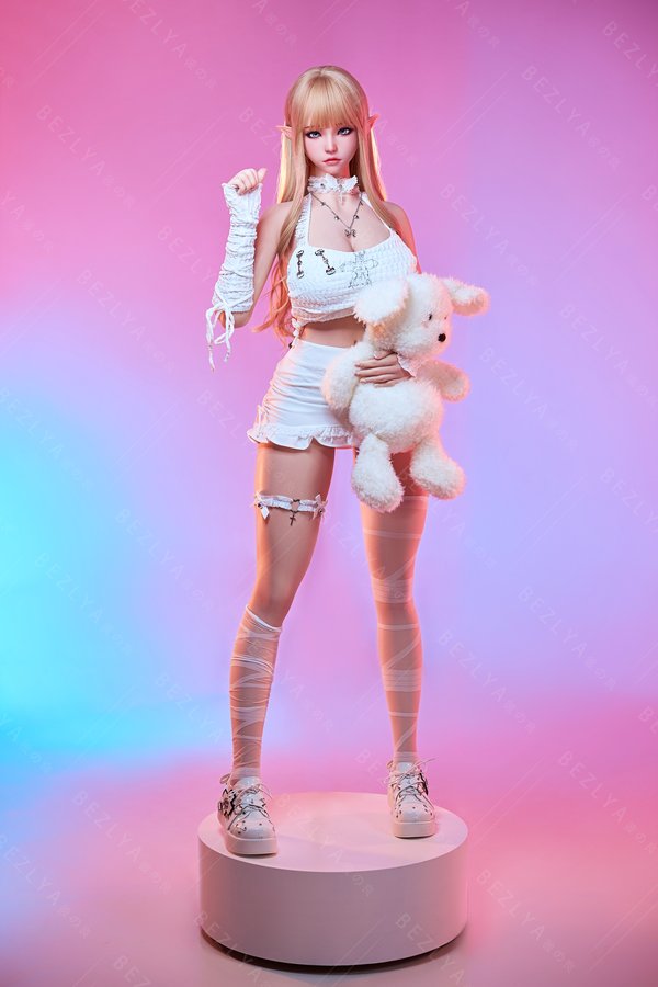 Kanade Kanon 4.96ft Bezlya Doll Silicone Purple Eye - Image 34