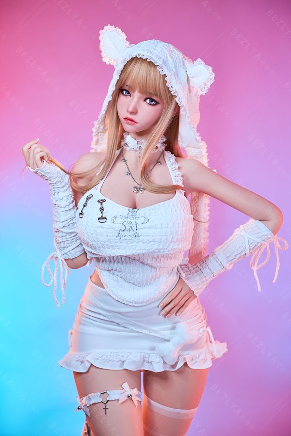 Kanade Kanon 4.96ft Bezlya Doll Silicone Purple Eye - Image 21