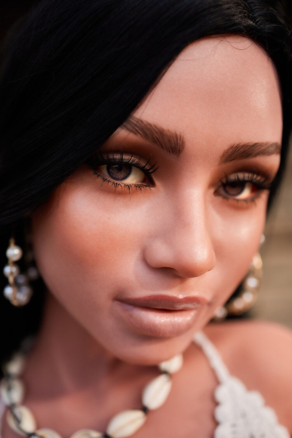 [CLM ULW Series] 100cm/3ft3 A-cup Ultra Lightweight Silicone Sex Doll Torso – Raven - Image 8