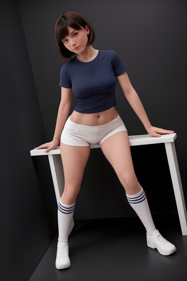 151cm/4ft11 F-cup Silicone Head Sex Doll – Fena.C - Image 12