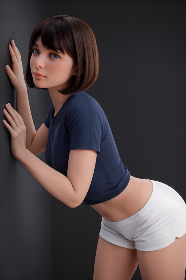 151cm/4ft11 F-cup Silicone Head Sex Doll – Fena.C - Image 6