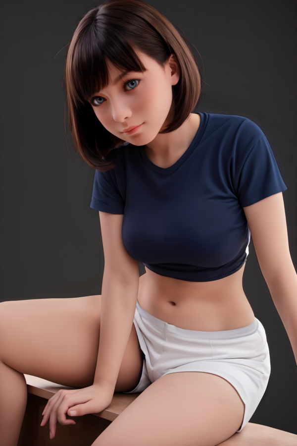 151cm/4ft11 F-cup Silicone Head Sex Doll – Fena.C - Image 5