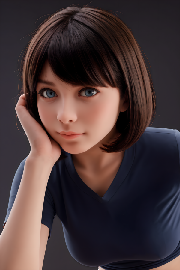 151cm/4ft11 F-cup Silicone Head Sex Doll – Fena.C - Image 4