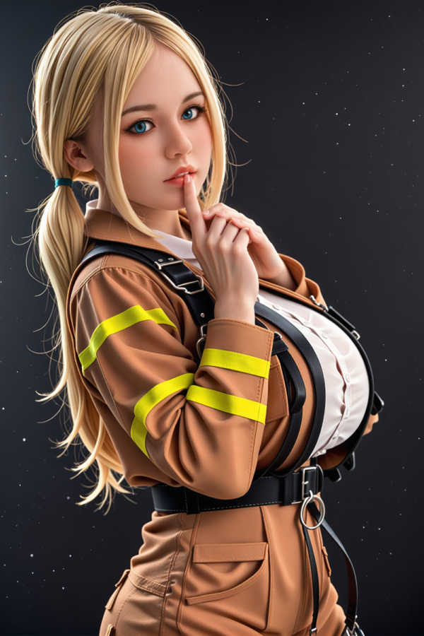 153cm/5ft N-cup Silicone Head Sex Doll – Faustina.A