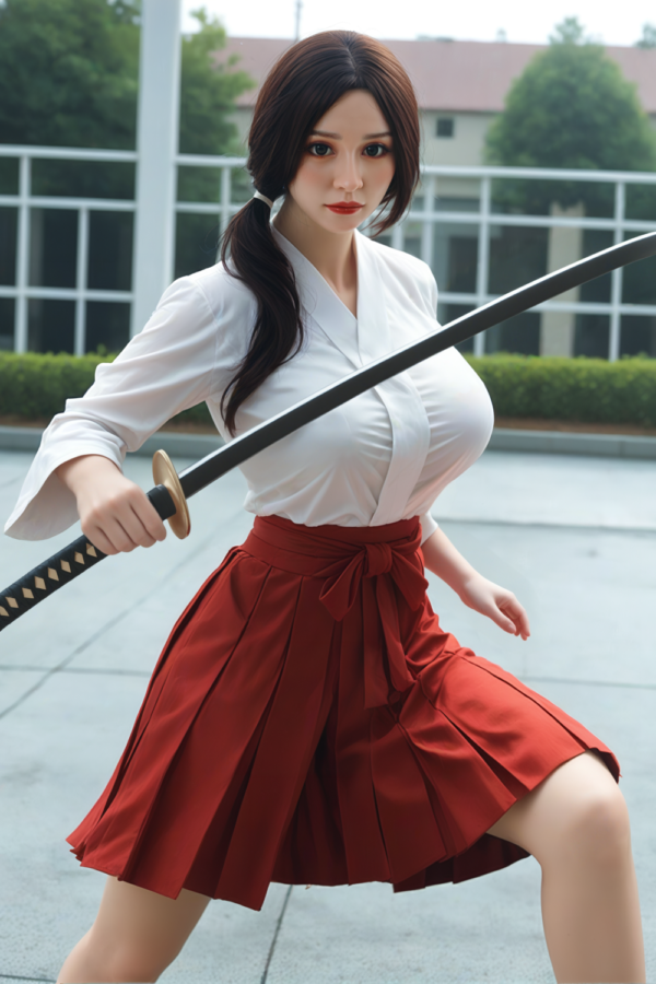 153cm/5ft N-cup Silicone Head Sex Doll – Thelma