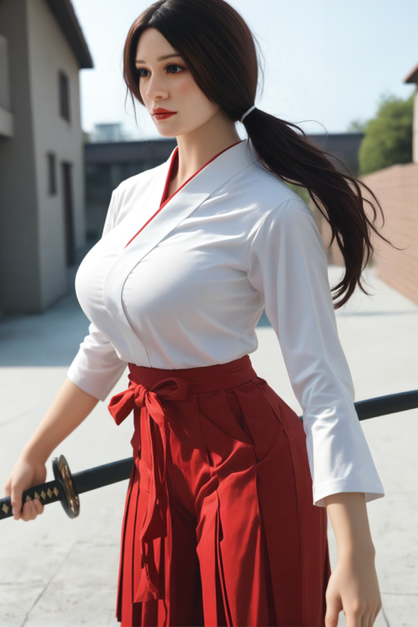 153cm/5ft N-cup Silicone Head Sex Doll – Thelma - Image 7