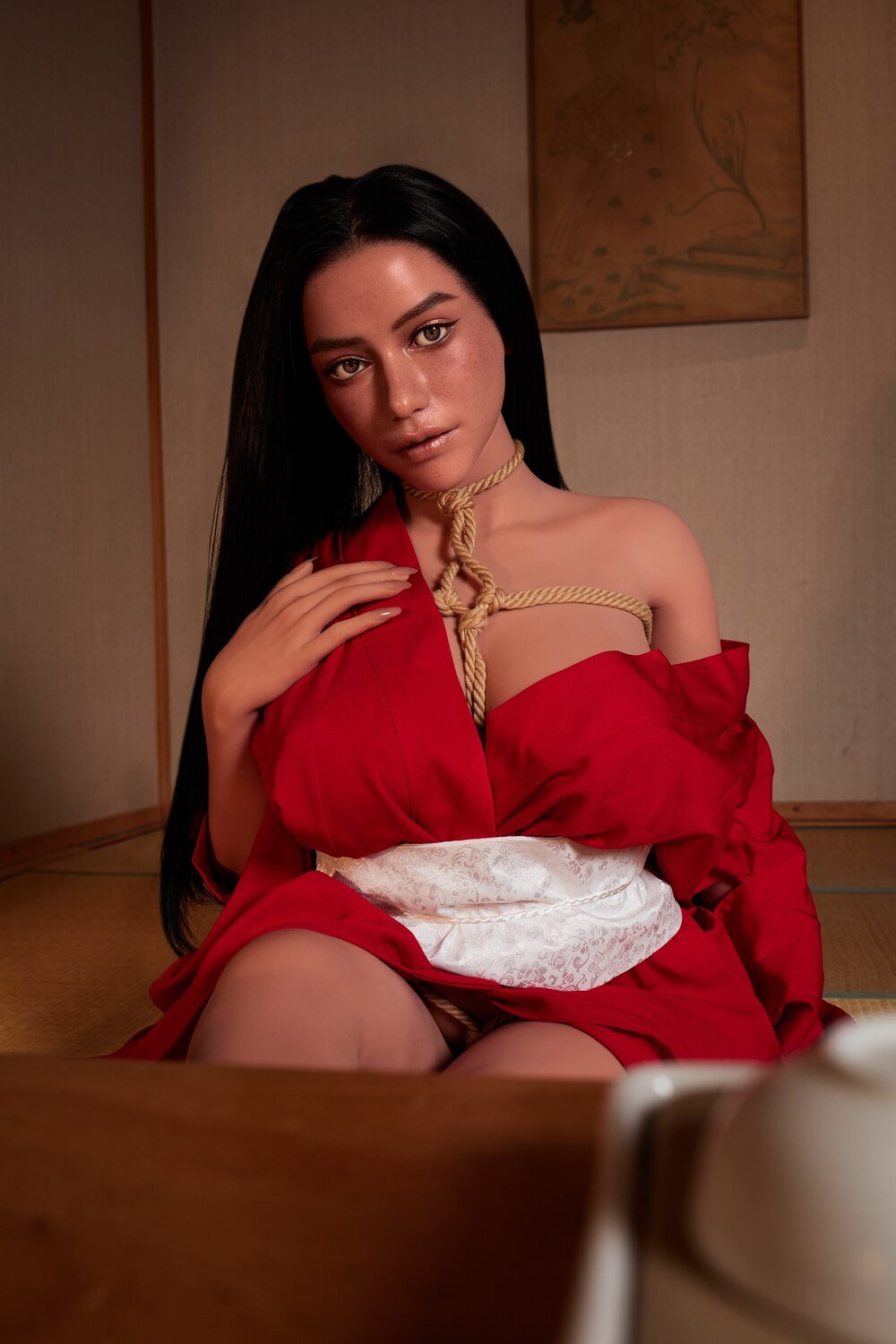 154cm/5ft1 E-cup Silicone Head Sex Doll – Tasha - Image 9