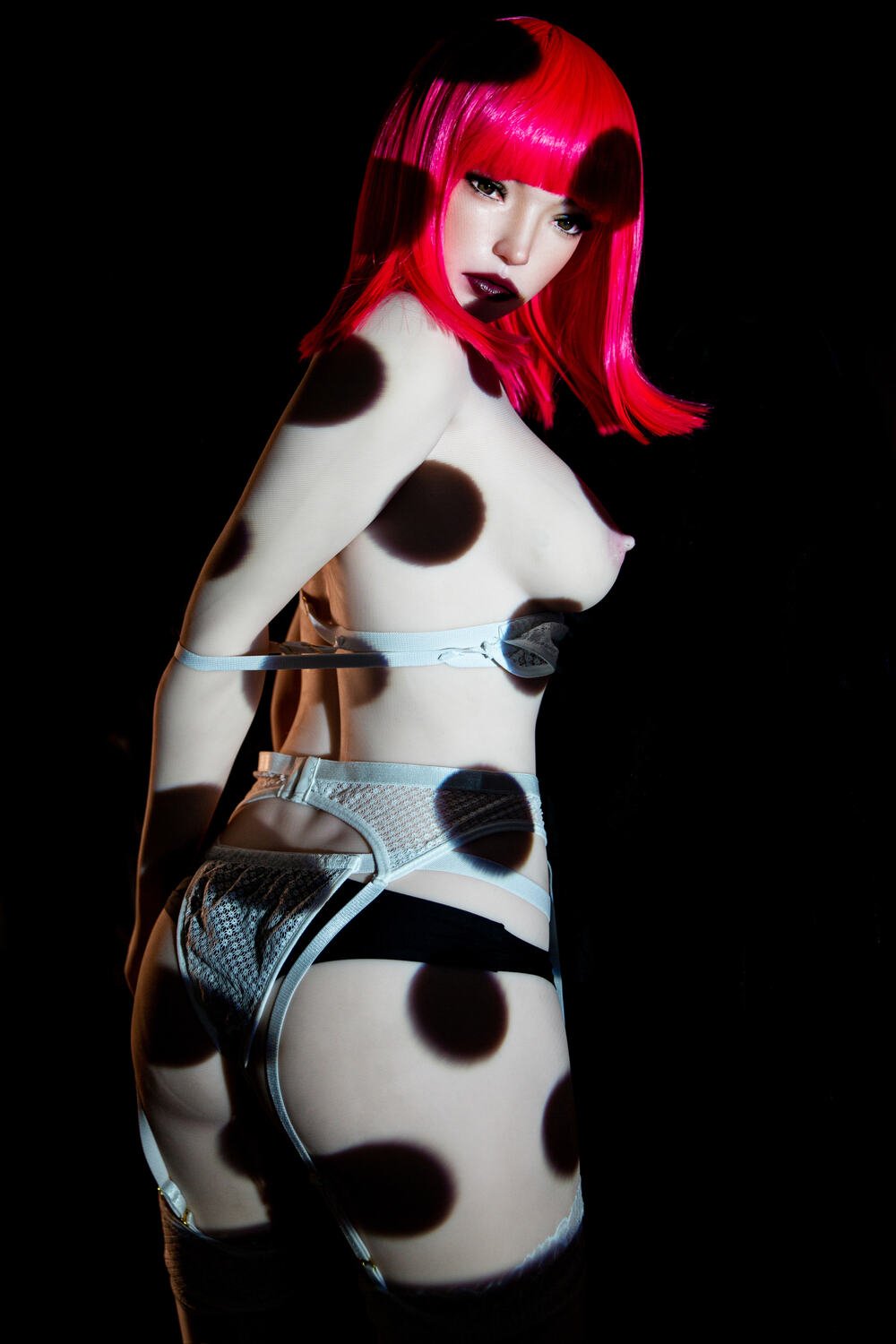 157cm/5ft2 D-cup Silicone Head Sex Doll – Polly - Image 12