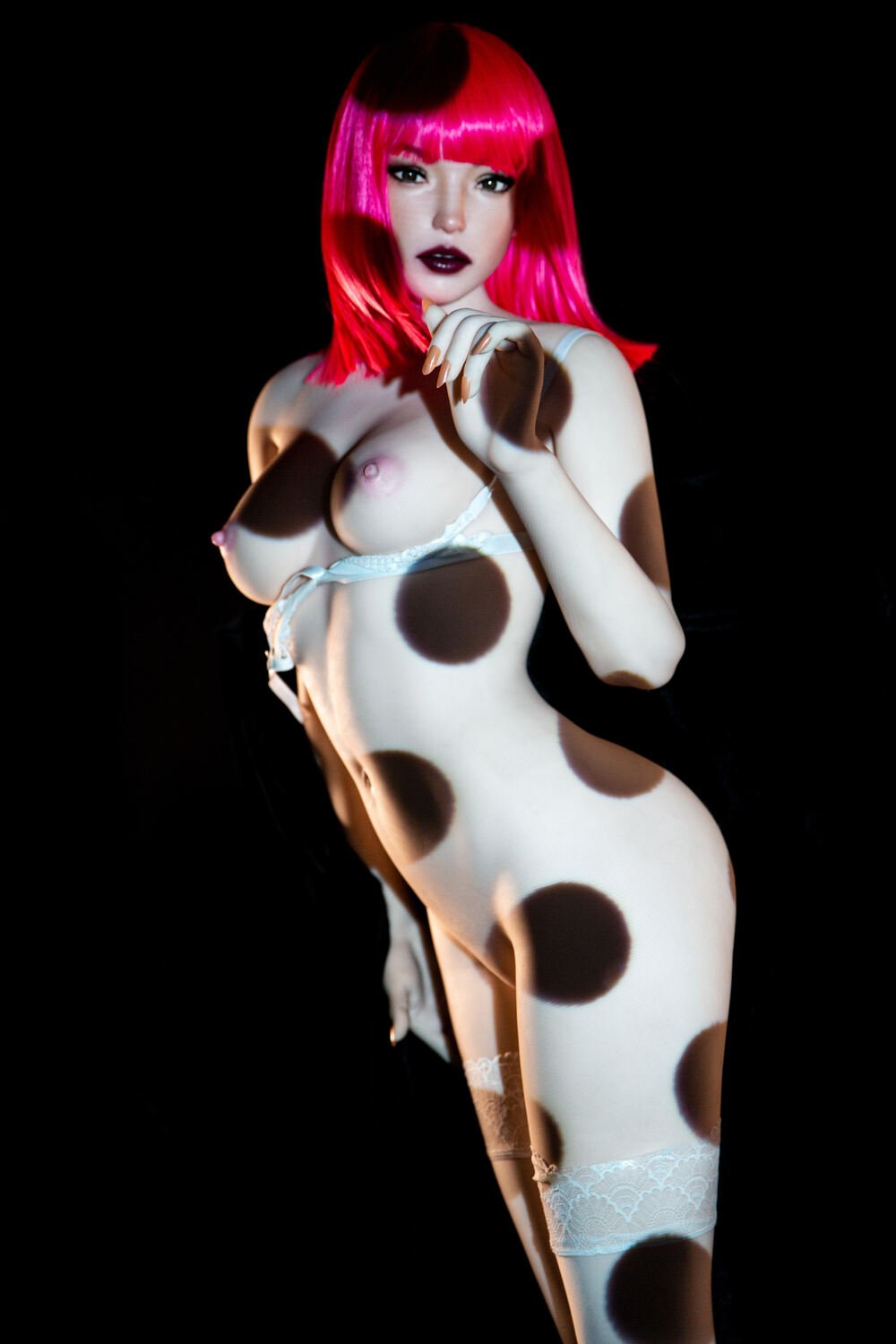 157cm/5ft2 D-cup Silicone Head Sex Doll – Polly - Image 13