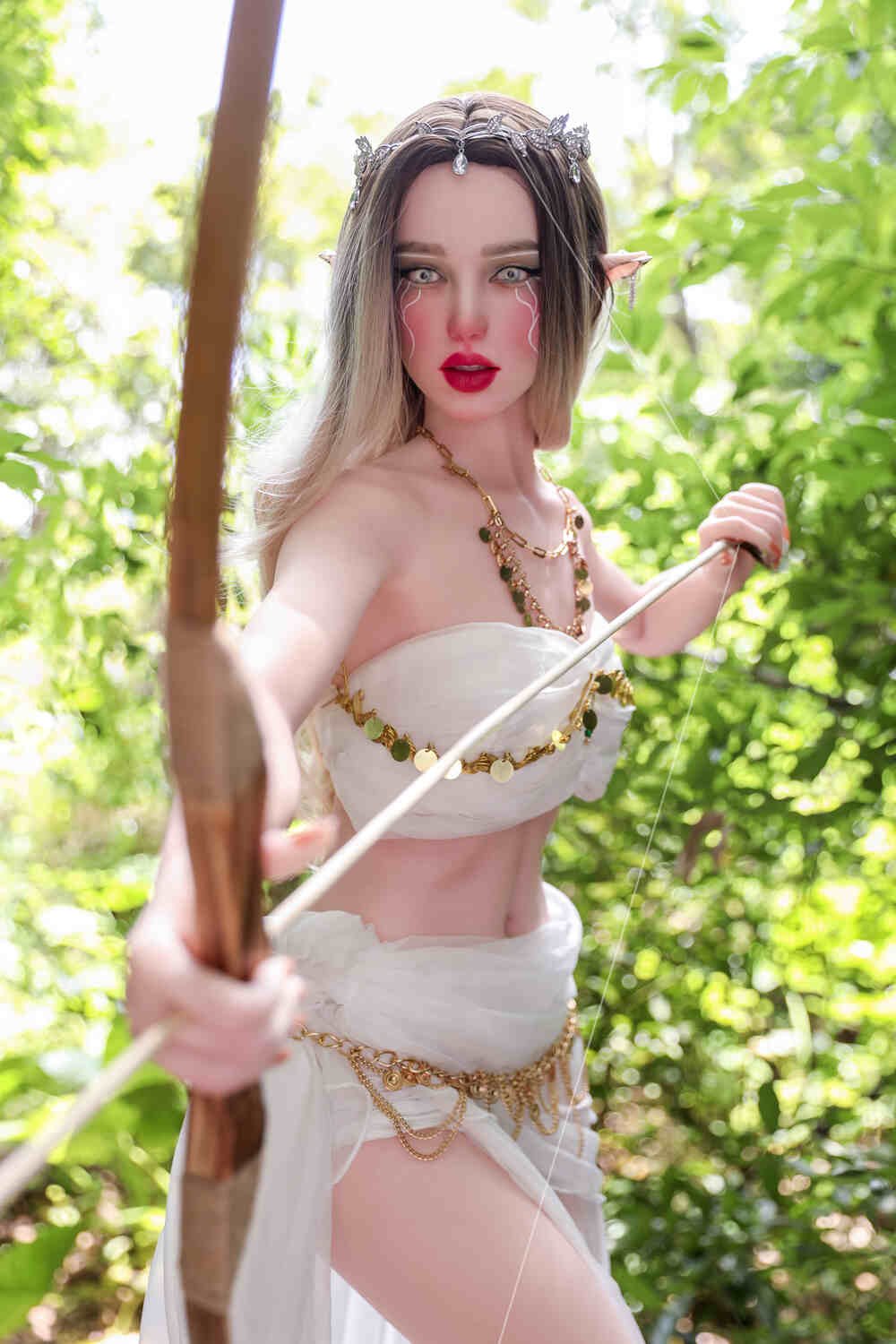 157cm/5ft2 D-cup Silicone Sex Doll – Athena - Image 9