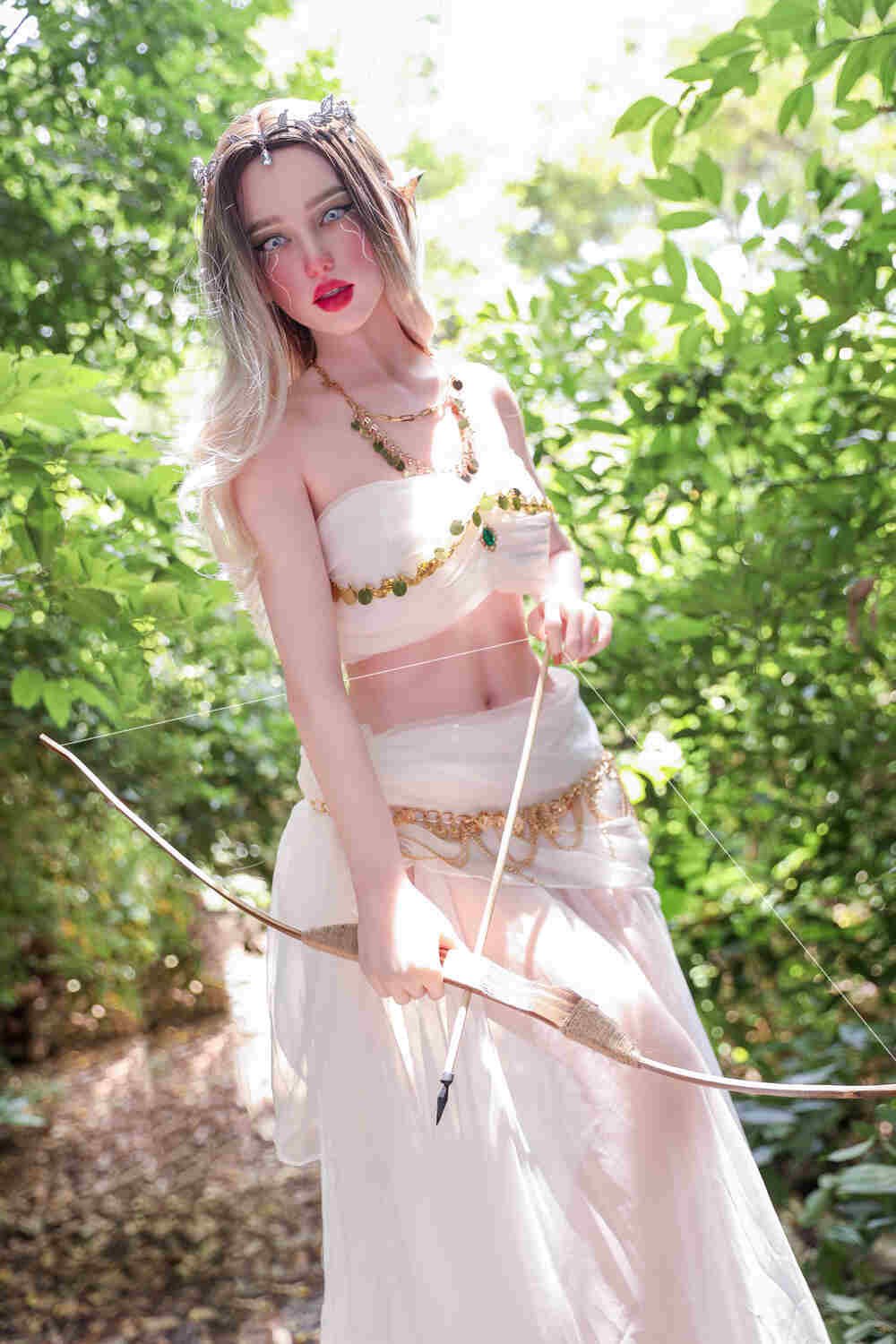 157cm/5ft2 D-cup Silicone Sex Doll – Athena - Image 11