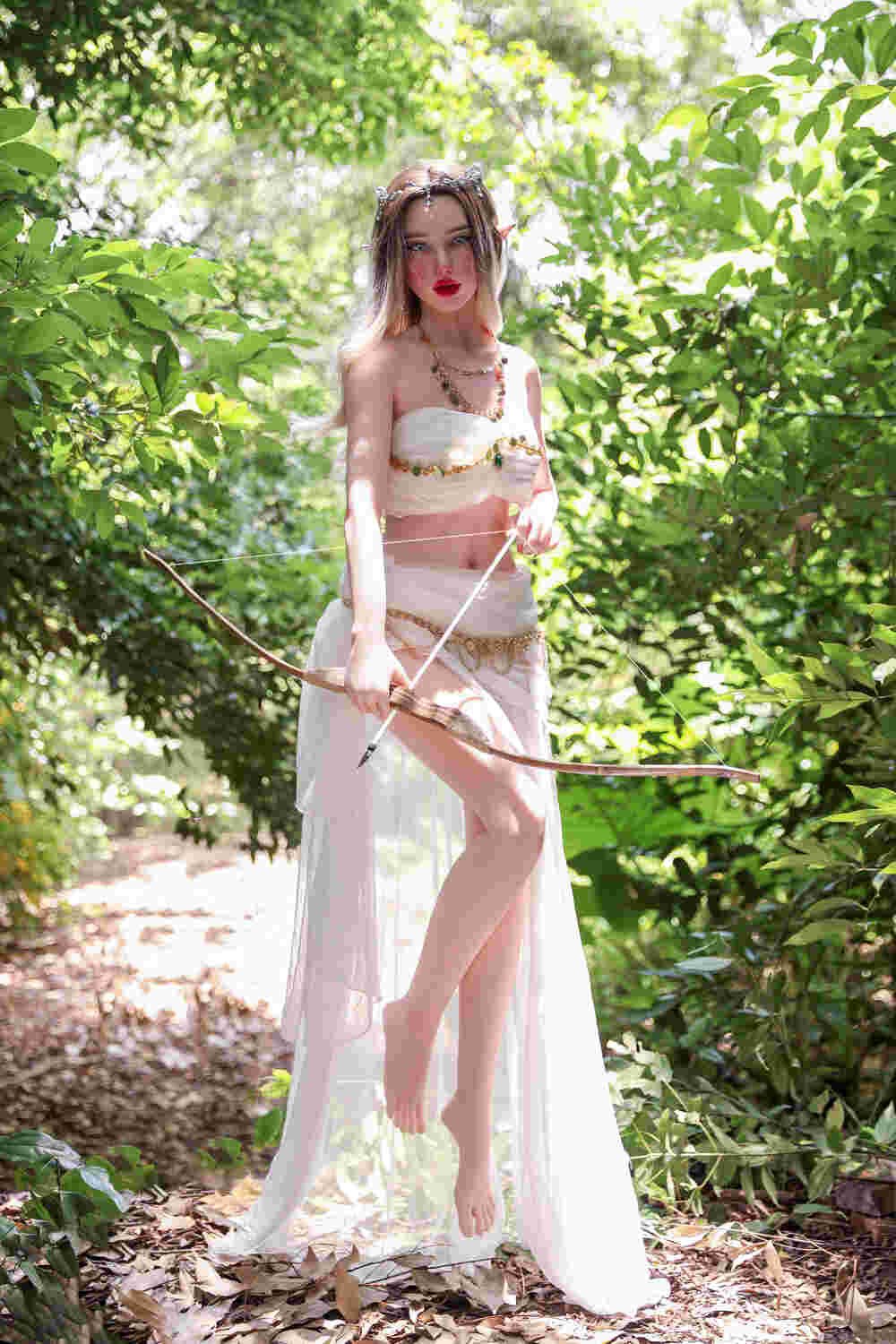 157cm/5ft2 D-cup Silicone Sex Doll – Athena - Image 12