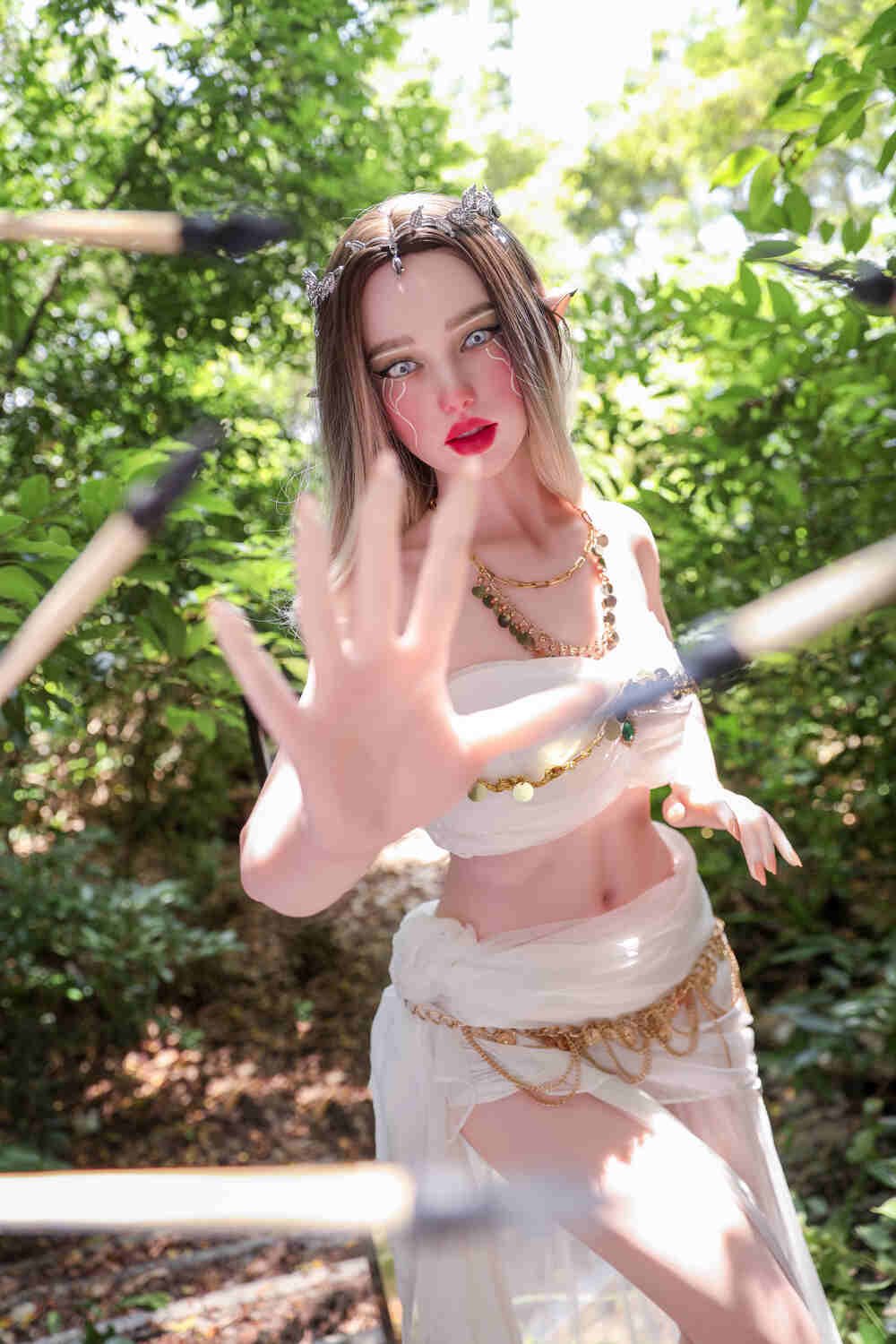 157cm/5ft2 D-cup Silicone Sex Doll – Athena - Image 7