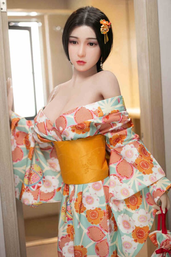 158cm/5ft2 D-cup Silicone Head Sex Doll – Annette - Image 9