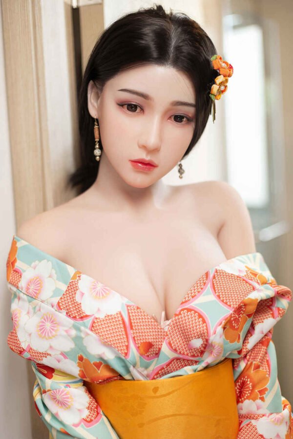 158cm/5ft2 D-cup Silicone Head Sex Doll – Annette - Image 6