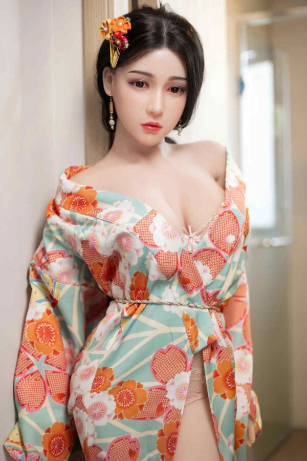 158cm/5ft2 D-cup Silicone Head Sex Doll – Annette - Image 4