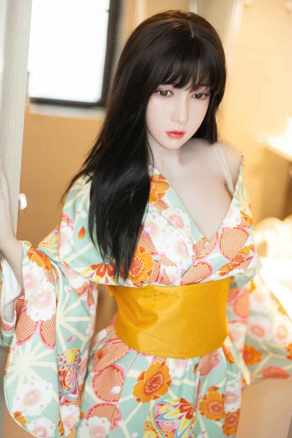 158cm/5ft2 D-cup Silicone Head Sex Doll – Annette