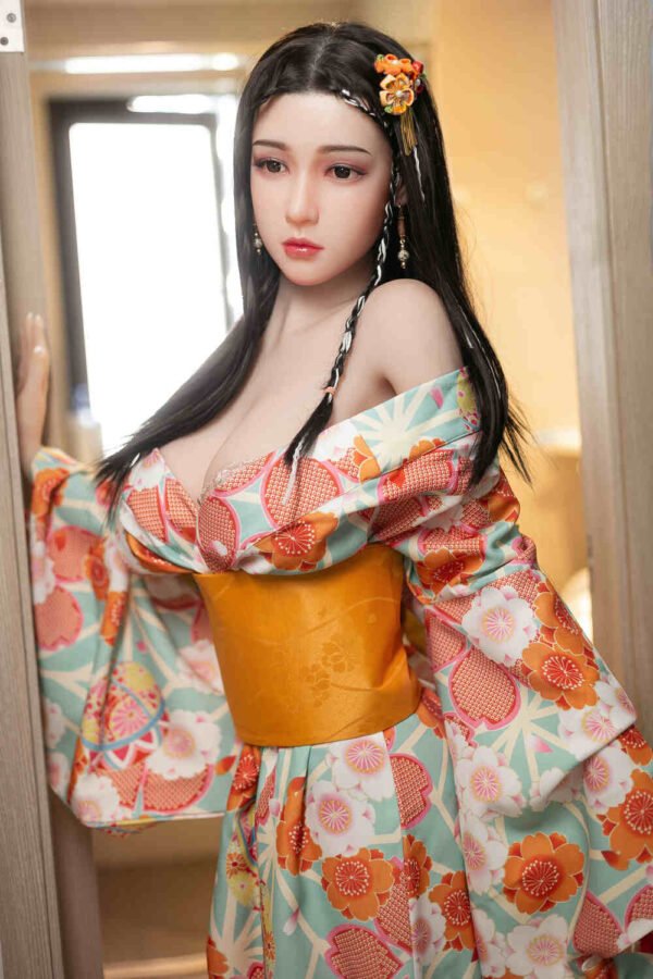 158cm/5ft2 D-cup Silicone Head Sex Doll – Annette - Image 13