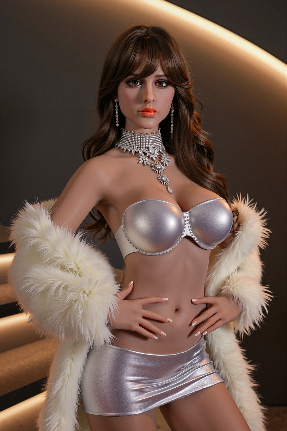 158cm/5ft2 F-cup TPE Sex Doll – Head#AB27 - Image 12
