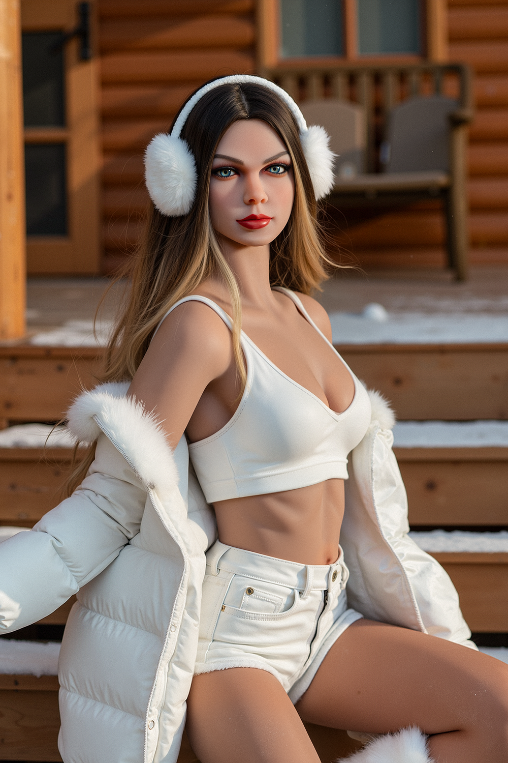 158cm/5ft2 Small Breast TPE Sex Doll – Head#192