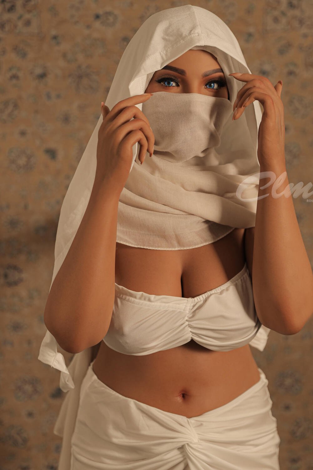 159cm/5ft3 E-cup Silicone Sex Doll – Mouna - Image 6