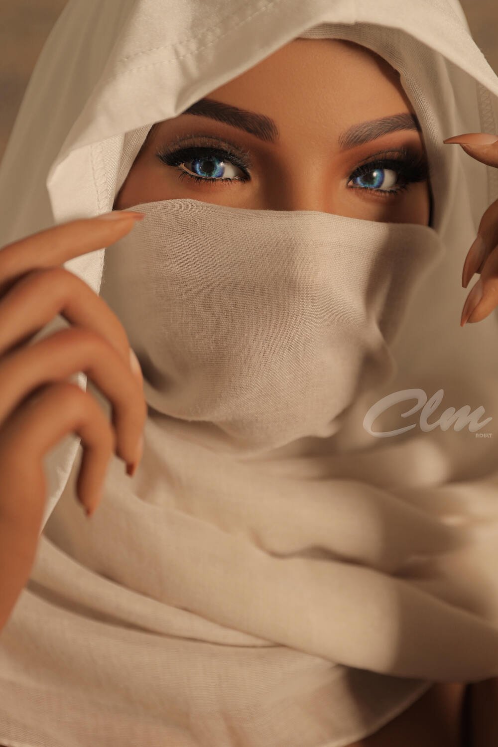 159cm/5ft3 E-cup Silicone Sex Doll – Mouna - Image 4