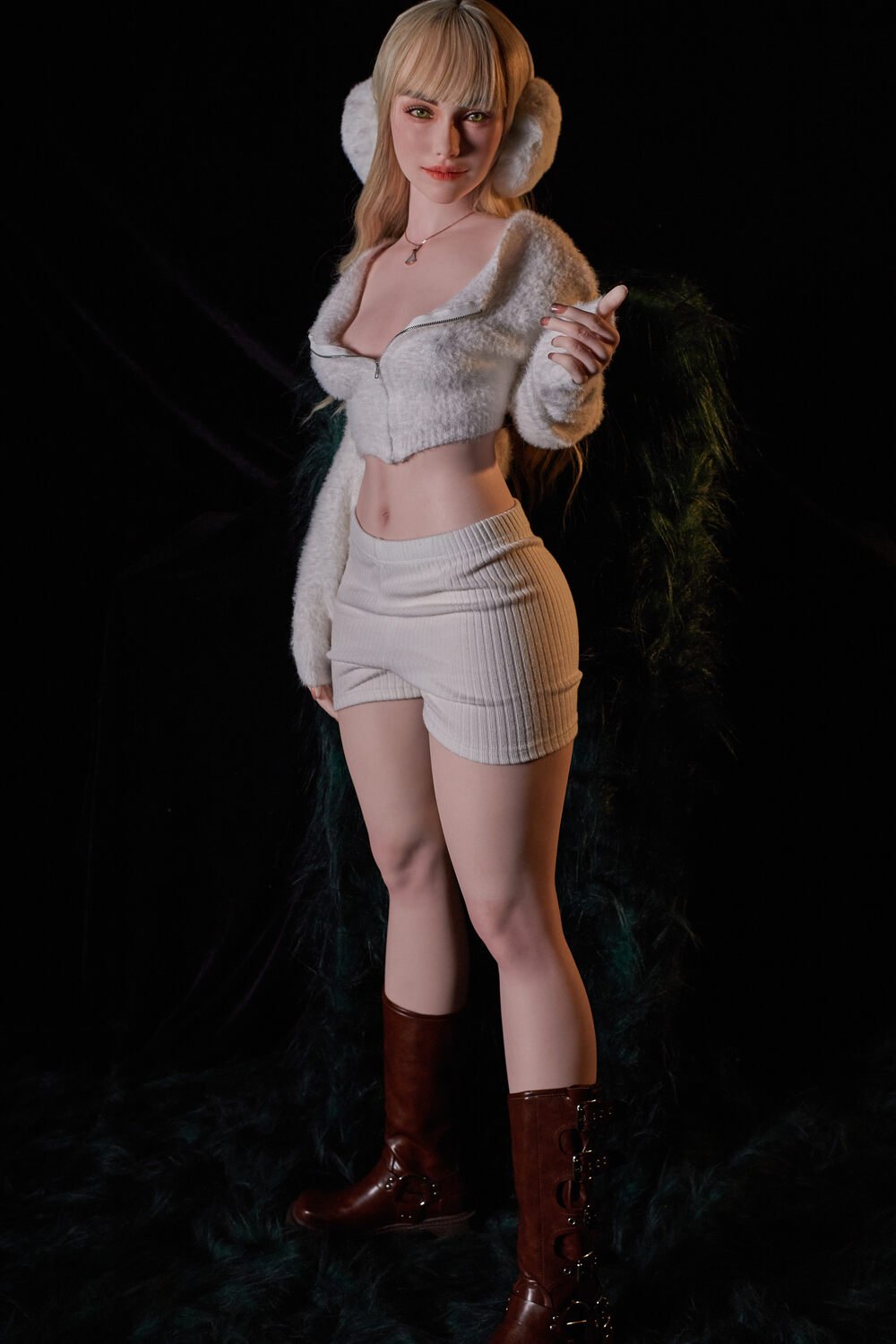 160cm/5ft3 B-cup Silicone Sex Doll – Imani - Image 8