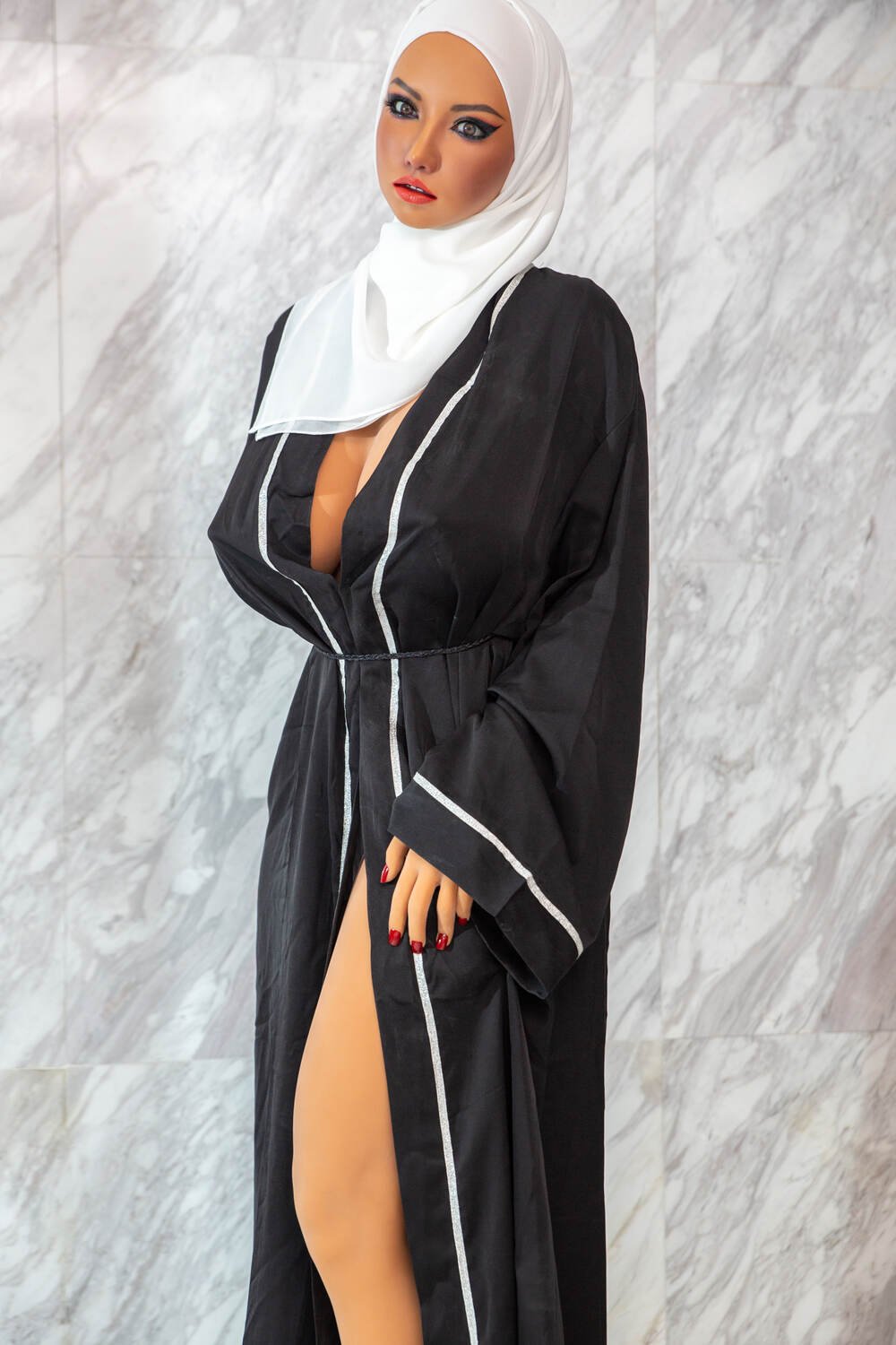 160cm/5ft3 L-cup Silicone Head Sex Doll – Fukada - Image 13