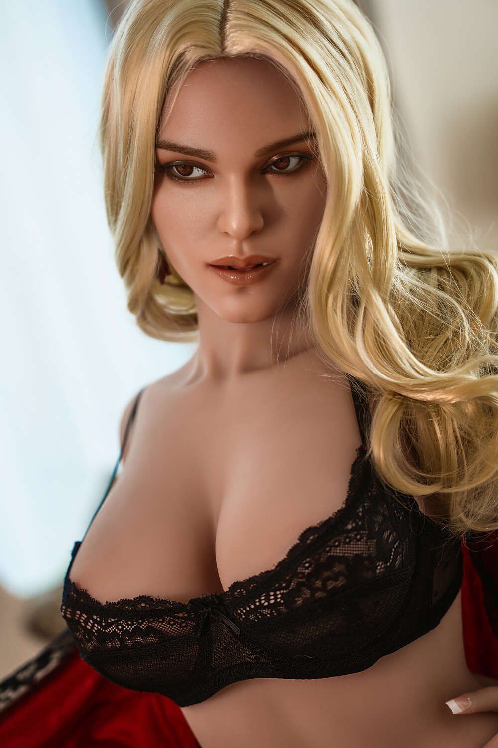 166cm/5ft5 H-cup Silicone Head Sex Doll – Elena - Image 13
