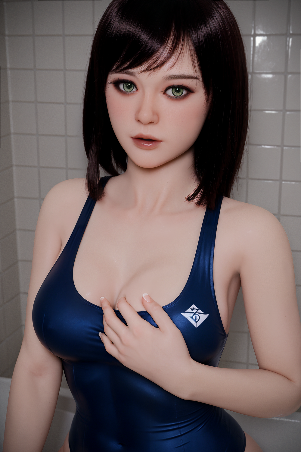 166cm/5ft5 H-cup Silicone Head Sex Doll – Fufu.A - Image 5